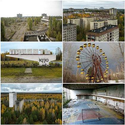 A cidade de Pripyat, onde a usina estava localizada, foi abandonada e se tornou uma cidade fantasma. Após mais de três décadas, a natureza tomou conta do lugar.