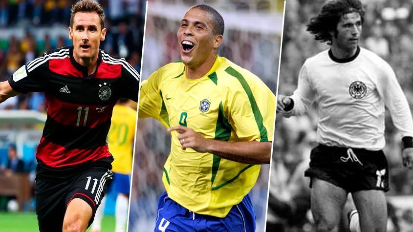 Maior artilheiro da Copa do Mundo: Quem são os 10 jogadores que mais  fizeram gols