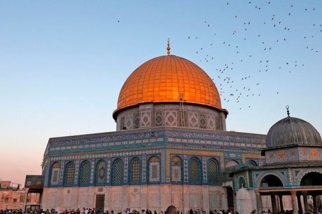 A Cúpula da Rocha, em Jerusalém, é um dos lugares mais sagrados do Islã