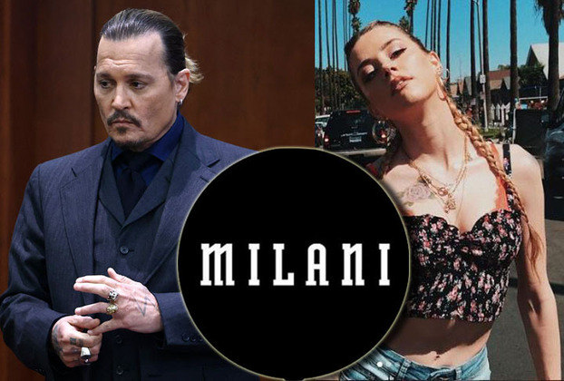 A empresa de maquiagem Milani desmentiu Amber quando a atriz disse que usava um creme para cobrir 