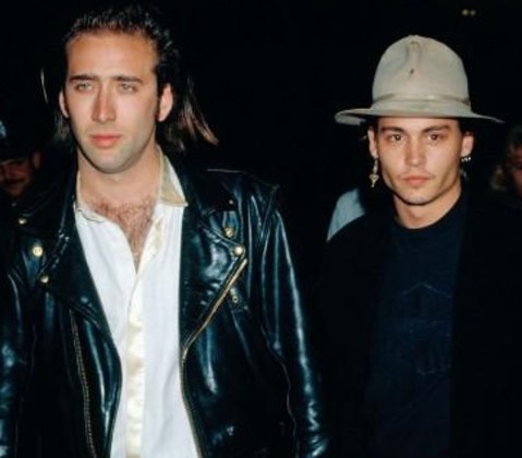 A esposa apresentou Johnny ao ator Nicolas Cage. E foi ele que conseguiu o primeiro papel para Depp no cinema.