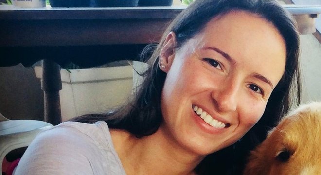 A estudante Thais Saeger