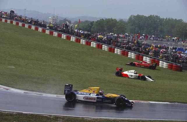 A etapa de 1991 em Ímola foi vencida por Senna. Mas o que marcou mesmo foi o abandono de Prost, rodando a Ferrari na frente dos apaixonados torcedores ainda na volta de apresentação