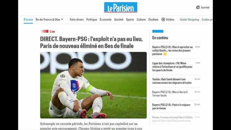 'A façanha não aconteceu'. Essa foi a manchete do também francês 'Le Parisien', a última publicação francesa desta galeria. 