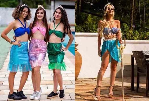 A fantasia de Sereia está entre aquelas que devem fazer sucesso no Carnaval 2024 pelo Brasil. 