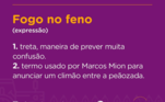 Fogo no feno é quase uma expressão diária no reality. Com tanta confusão, brigas e discussões, o termo faz parte da vida da peãozada do reality. Um dos momentos de maior fogo no feno desta temporada aconteceu durante a 