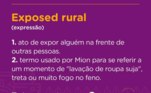 Nem Marcos Mion escapou do dicionário Fazêndes! O apresentador é conhecido por suas belas frases de efeito e momentos de reflexão. Na Roça, ele costuma fazer perguntas 