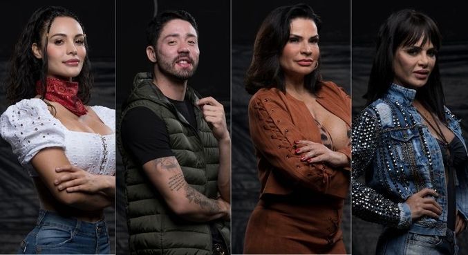 Dynho, Rico, Solange e Sthe formam a segunda Roça Especial - A Fazenda 13 -  R7 Novidades