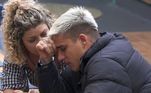 Logo no início do jogo, Tiago teve uma crise de choro após escutar as impressões que os peões do Paiol tinham dele. O modelo considerou desistir do programa, mas foi acalmado pelos colegas