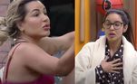 Um dos primeiros embates entre Deolane e Kerline foi por causa de louça suja! Kerline contou que lavou as panelas do almoço e criticou: 