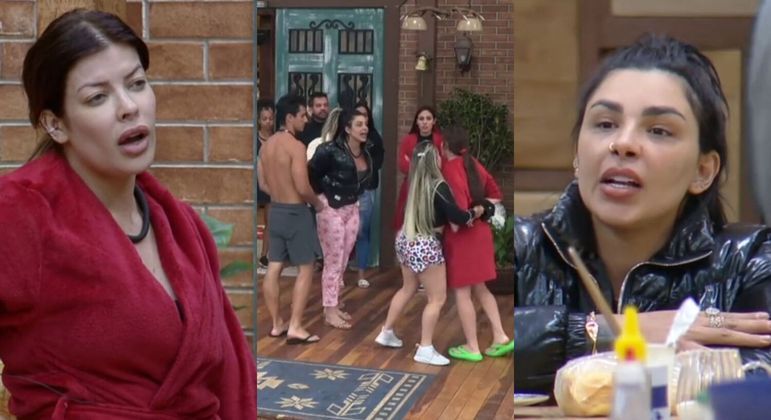 Rolou quebra-pau entre Jaquelline Grohalski e Jenny Miranda em A Fazenda 15! 