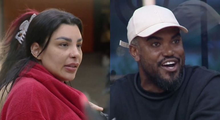 Jenny e Tonzão trocaram xingamentos e acusações em A Fazenda 15