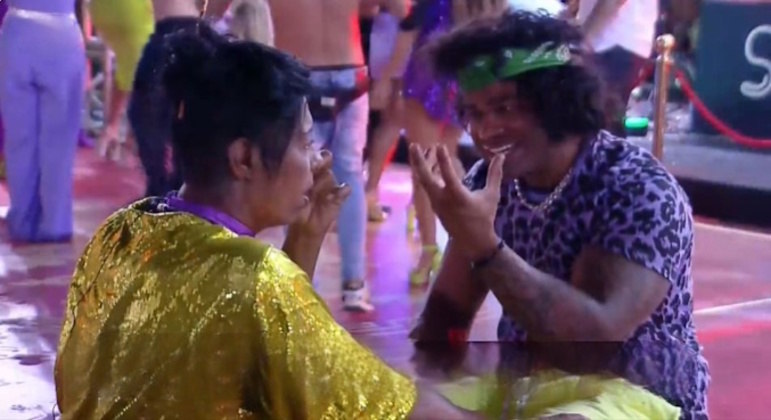 Após causar diversas tretas na tarde desta sexta-feira (6), Márcia comentou com Cezar Black que não gosta de Nadja e peão disparou: 