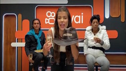 Jaquelline se declara a Lucas na Live do Fazendeiro: "Espero que ele esteja me aguardando" (Reprodução/RECORD)