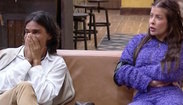 André Gonçalves e Jaquelline tentam entender o resultado da Roça (Reprodução/RECORD)