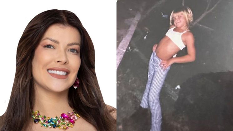 Jaquelline Grohalski provou que não é de hoje que ela é cheia das poses! Apaixonada por looks poderosos e 'carões' nas fotos, a peoa esbanja charme desde novinha, quando tinha os cabelos curtos e bem loirinhos