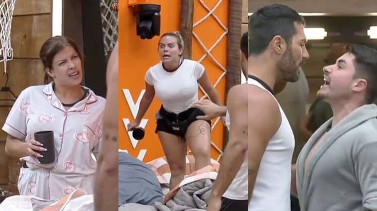 O fim da aliança entre Kally e Grupo Pôr do Sol deu o que falar. Tudo começou quando André, em uma das Roças da edição, afirmou que Kally mentiu ao citar que ele queria se aliar ao Paiol. A peoa não gostou do comentário e, no dia seguinte, tirou satisfação com o ator. A conversa virou uma mega discussão envolvendo vários peões, gritos ensurdecedores e até uma guerra de água com Jaque