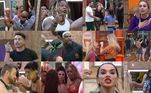 Aconteceram aproximadamente 52 tretas durante o primeiro mês do reality, quase duas brigas por dia! A maioria dos bafafás acontecia nas dinâmicas de apontamento, ambiente propício para o fogo no feno! 