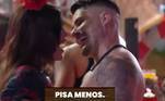 Durante o show, o casal Luquelline protagonizou mais um momento de romance! Os peões se beijaram e dançaram coladinhos, mostrando que a sintonia está em dia