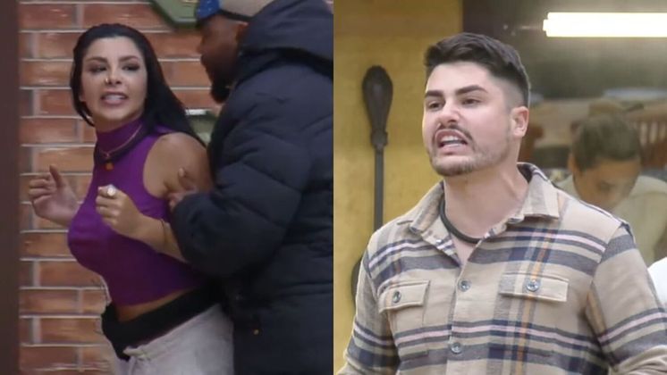 “Você não respeita uma mulher de 50 anos”, falou Lucas, defendendo Rachel. Nesse momento, Jenny se irritou com o coach e chamou ele de 