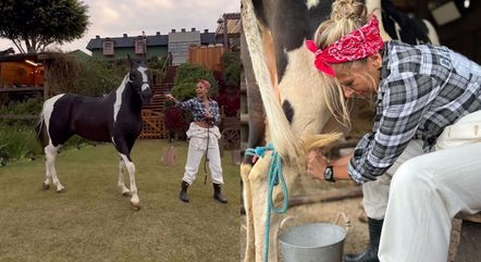 Galisteu já experimentou a vida de peoa em A Fazenda