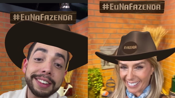 Se você sonhou em desfilar com aquele chapelão de Fazendeiro, aproveite! Na conta oficial de A Fazenda no Instagram (@fazendarecord) tem um filtro fresquinho para experimentar essa sensação única dos peões que vencem a prova e colocam ordem no cercado. E não esqueça de usar a hashtag #EuNaFazenda para todo mundo saber que você está no clima