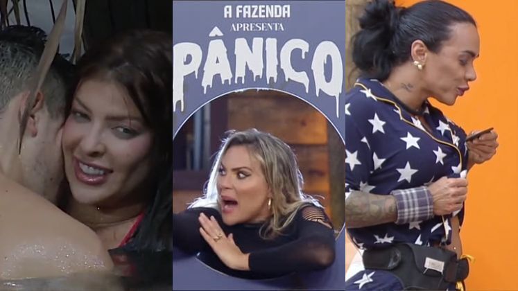 Os dias em A Fazenda 15 nunca são tranquilos, mas nesta semana os peões se superaram! Rolaram todos os tipos de término de relação possíveis, tretas com direito a cuspe, provas emocionantes e uma festa para lá de quente para fechar com chave de ouro. Reveja os melhores momentos!• Quer ficar por dentro de tudo que está acontecendo em A Fazenda 15? Clique aqui e faça parte do nosso canal no WhatsApp!