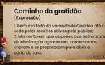 A emoção toma conta dos roceiros salvos pelo público! Apesar de cada um seguir de volta para a sede de um jeito diferente, orando, pulando, mandando beijos para a família, todos têm algo em comum: o agradecimento pela nova oportunidade. Nada mais justo do que o nome desse percurso ser 'caminho da gratidão', não é?