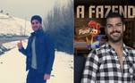 ShayanEsse é o Shayan com apenas 20 aninhos. Na ocasião, foi visitar os pais em seu país natal. Atualmente, o influencer aposta na barba e no cabelo mais curto