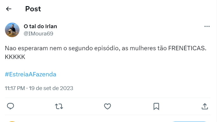 Que estreia, minha gente! Imagina só o que vem pela frente
