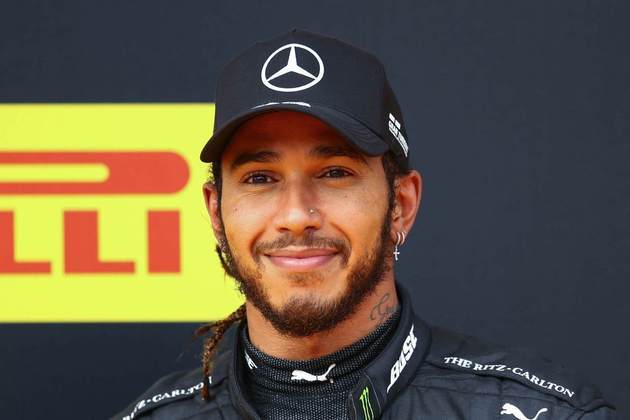 A felicidade de Lewis Hamilton após vencer no Red Bull Ring