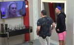 Pouco tempo antes de Servo e Erick serem os Donos da Mansão, Ana Paula participou de conversa com Faby e Stephanie sobre a dupla. No papo, a estudante dizia que queria desestabilizar Servo e Erick. O vídeo foi para a enquete do R7.com, e o público votou para a cena ser mostrada aos Donos. Eles ficaram em choque ao ver grandes amigas confabulando contra eles: 'Pareciam três vilãs', disse o repórter.