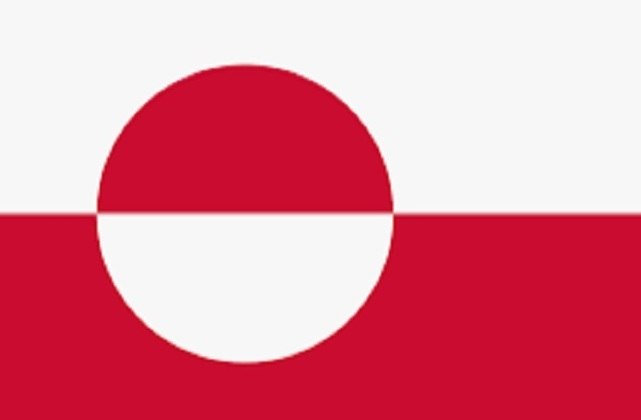 A Groenlândia foi colonizada pela Dinamarca em 1721. Hoje, é subordinada à Rainha Margarida II da Dinamarca. Mas os habitantes têm língua própria: groenlandês. 