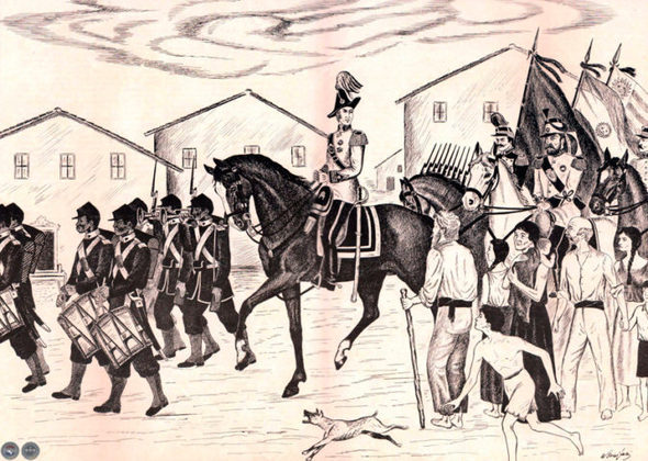 A guerra terminou com a vitória da Tríplice Aliança. O Paraguai foi obrigado a ceder territórios para o Brasil e a Argentina, e a república paraguaia foi reorganizada.