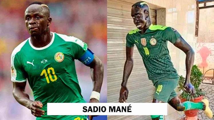 A ideia do fã senegalês era homenagear Mané por tudo que ele representa para o seu país e reproduzir o jogador na Copa Africana de Nações, vencida por Senegal. 