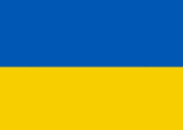A invasão da Ucrânia fez com que a bandeira do país ganhasse protagonismo no noticiário.  O azul representa o céu e o amarelo remete ao trigo cultivado nas estepes.  