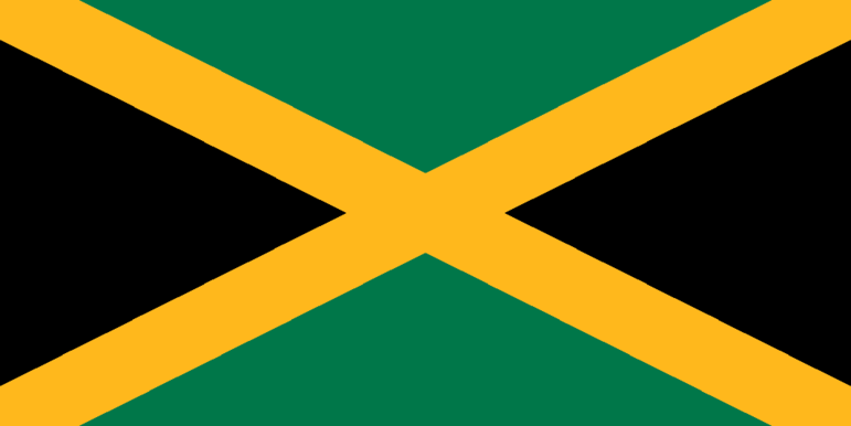 A Jamaica rejeitou essas cores em 1962 quando tornou-se independente do Reino Unido. E adotou uma bandeira preta, verde e amarela. 