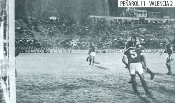 A maior goleada da história da Libertadores é do Peñarol, que venceu o Valencia, da Venezuela, por 11 a 2 na Libertadores de 1970.