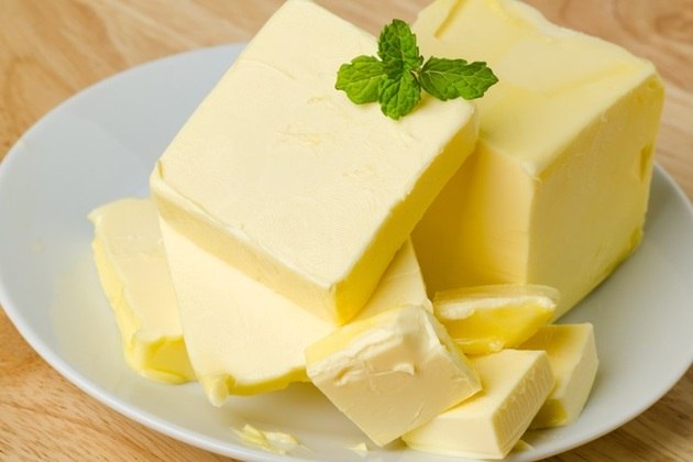 A manteiga também pode ser um 