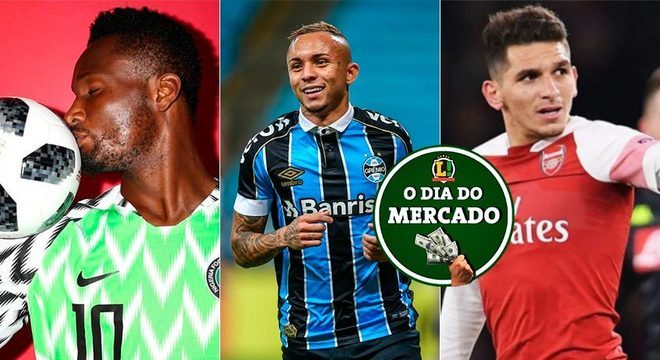 A pandemia do novo coronavírus paralisou todo o mundo do esporte, mas o mercado da bola continua ativo. O Botafogo está em buscas de reforços, o Milan pode estar próximo de tirar Torreira do Arsenal e Everton Cebolinha na mira do Napoli... Confira o dia do mercado! 