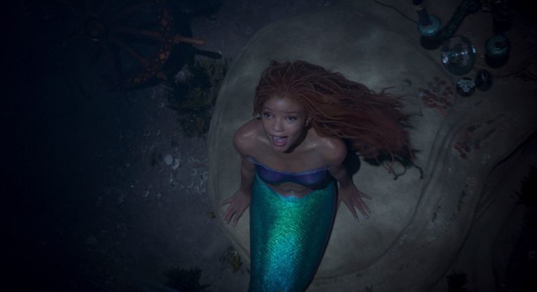 Halle Bailey interpreta Ariel em 'A Pequena Sereia'