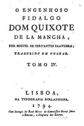 A primeira edição em língua portuguesa de 