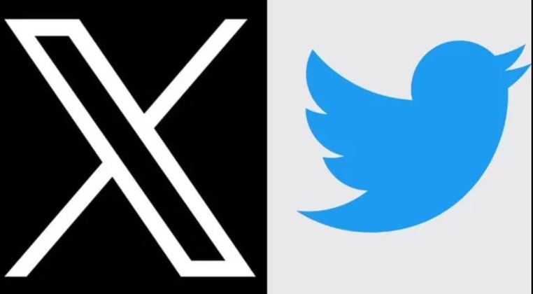 A rede social Twitter deu adeus ao pássaro azul e ganhou nova identidade, com um grande X em linhas brancas.