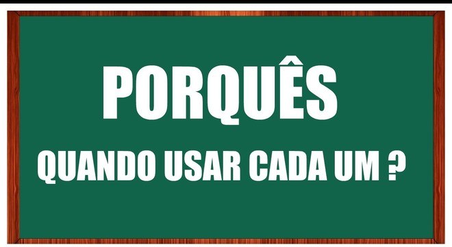 A regra dos porquês: saiba como empregá-los corretamente