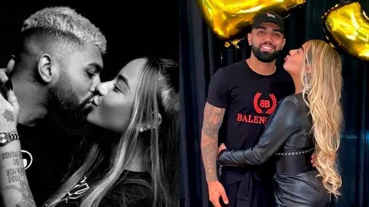 A relação entre Gabigol e Rafaella Santos é repleta de polêmicas. Em 2020, o atacante do Flamengo e a irmã de Neymar teriam terminado por uma suposta traição do jogador. Neste ano, porém, o jornal ‘Extra’ revelou que o casal chegou a reatar o namoro em sigilo.
