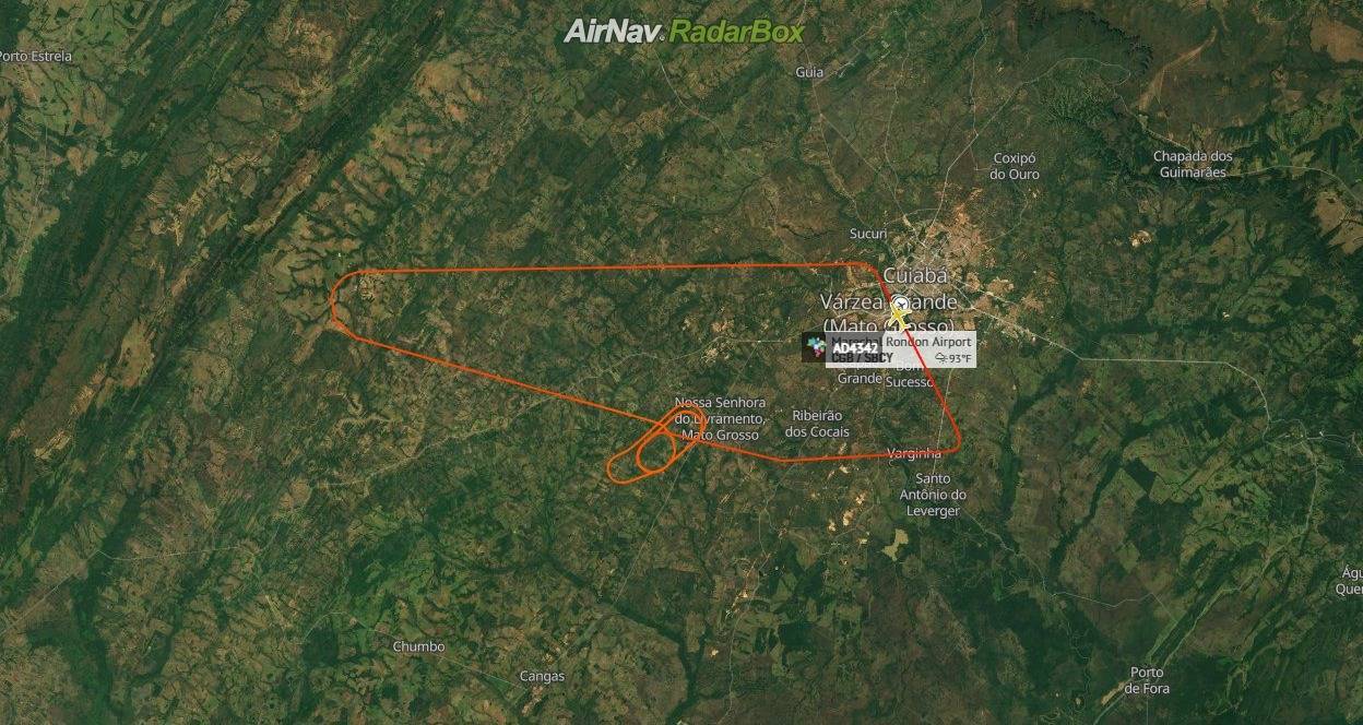 Indicação de porta aberta interrompe voo da Azul em Mato Grosso