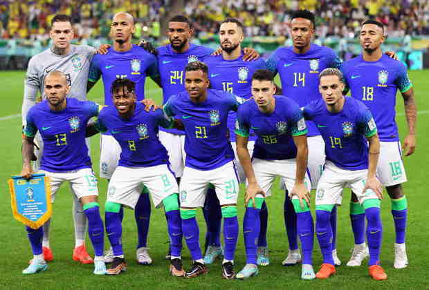 A Seleção Brasileira foi a campo com um time de reservas.