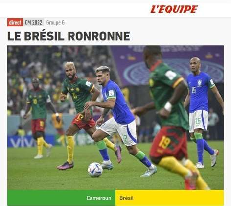 A Seleção Brasileira tropeçou diante dos camaronenses. Mesmo com o domínio dos 
