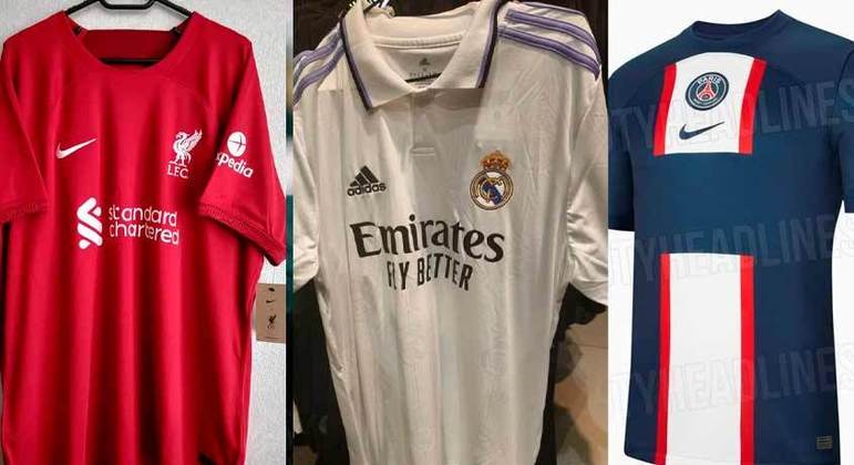 Confira todas as camisas dos clubes do Campeonato Russo 2021/22 - Show de  Camisas