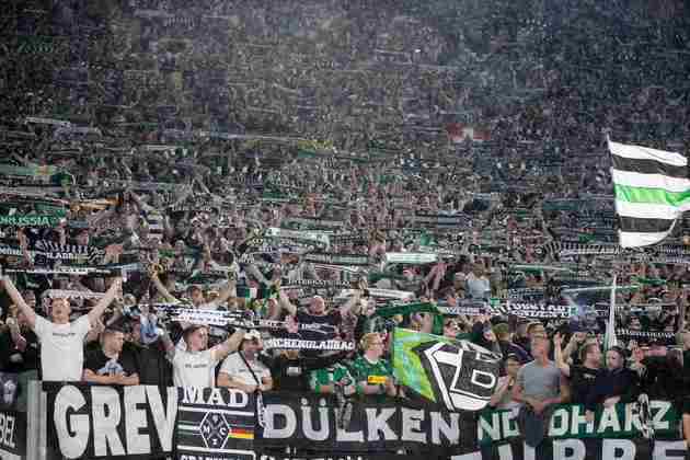A torcida do Borussia Mönchengladbach foi descrita como 